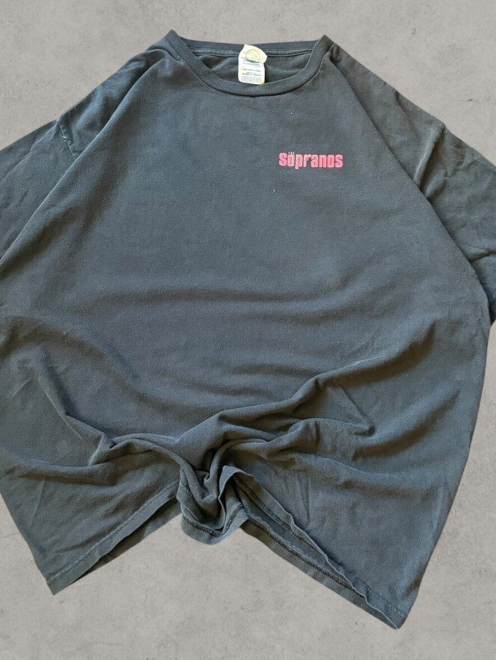 Vintage The Sopranos Movie Show Promo Spellout Graphic Shirt Size Mens XL